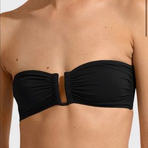 ERES Bandeau U-Hardware Bikini Top- fits like XS